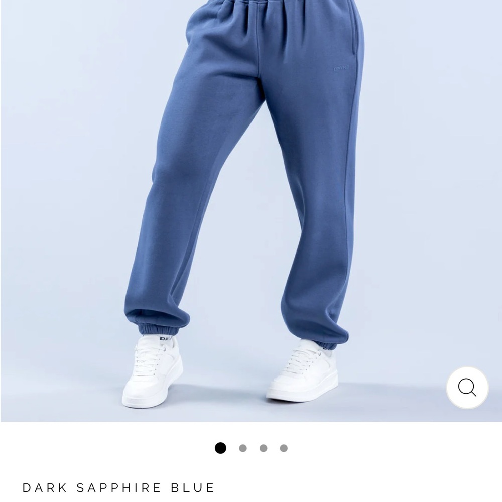 SOLD Dark Sapphire Blue Joggers DFYNE - Picture 2 of 7
